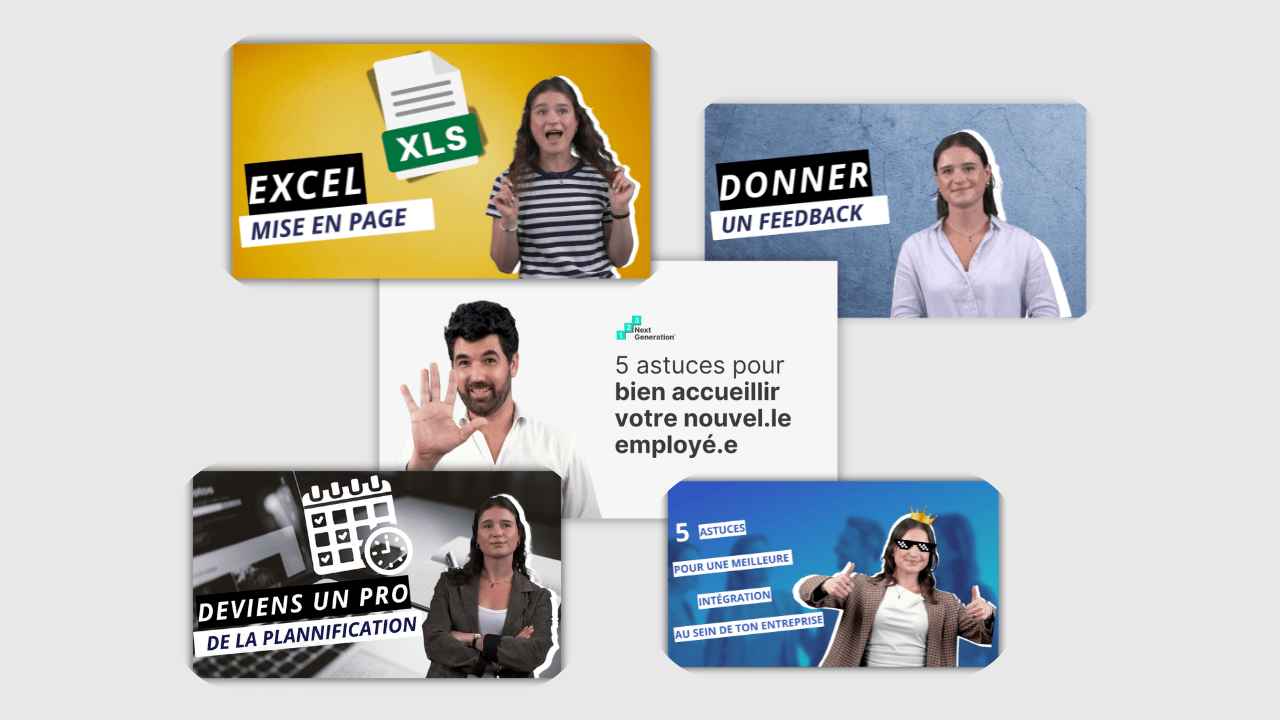 Our catalog of training videos | 123 Next Generation | Services vidéos